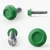 Technical specifications of the RAL 6024 Traffic Green - 38mm x 5.5mm Coloured Hex Head Self Drilling Tek Bolts - BZP