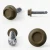 Image of the RAL 8008 Olive Brown - 38mm x 5.5mm Coloured Hex Head Self Drilling Tek Bolts - BZP, showing the technical specifications of the screw