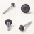 Various angles of the RoofingPro RS70 Roofing Screws - 70mm - RAL 7016 Anthracite Grey with a powder coated head.