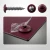 Various angles of the PanelPro™ HP25 Hoarding Screws - 25mm - RAL 3004 Purple Red