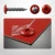 Various angles of the PanelPro™ HP25 Hoarding Screws - 25mm - RAL 3020 Traffic Red