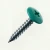 Various angles of the PanelPro™ HP25 Hoarding Screws - 25mm - RAL 6016 Turquoise Green