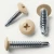 Various angles of the PanelPro™ HP25-SD Self-Drilling Screws - 25mm - RAL 1015 Light Ivory