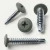 Various angles of the PanelPro™ HP25-SD Self-Drilling Screws - 25mm - RAL 7009 Green Grey