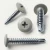 Various angles of the PanelPro™ HP25-SD Self-Drilling Screws - 25mm - RAL 7038 Agate Grey