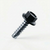 19mm x 4.2mm Coloured Hex Head Tek Bolt screws powder coated in traffic red RAL 9005