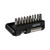 The Premium Timco Addax S2 Steel Mixed Driver Bit Set - 11 Pieces with the case opened featuring phillips, pozi, and torx bits