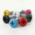 A close up of Coloured 12mm x M4 Painted Pan Head Machine Screws - BZP Steel with powder coated painted and coloured screw heads