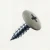 RAL 7032 Pebble Grey - 19mm x 4.2mm Painted Wafer Head Self Tapping Screws - BZP Steel with grey coloured screw head.