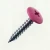 RAL 4010 Telemagenta - 25mm x 4.2mm Painted Wafer Head Self Tapping Screws - BZP Steel with magenta pink coloured screw head