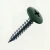 RAL 6012 Black Green - 25mm x 4.2mm Painted Wafer Head Self Tapping Screws - BZP Steel with dark green coloured screw head