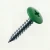 RAL 6024 Traffic Green - 25mm x 4.2mm Painted Wafer Head Self Tapping Screws - BZP Steel with green coloured screw head