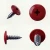 Various angles of the RAL 3002 Carmine Red - 13mm x 4.2mm Painted Wafer Head Self Tapping Screws - BZP Steel