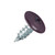 RAL 4007 Violet Purple - 13mm x 4.2mm Painted Wafer Head Self Tapping Screws - BZP Steel with powder coated purple coloured screw heads