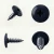 Various angles of the RAL 5004 Black Blue - 13mm x 4.2mm Painted Wafer Head Self Tapping Screws - BZP Steel