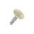 13mm x 4.2mm Painted Wafer Head Self Drilling Screws - BZP Steel with beige white powder coated coloured screw head
