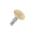 13mm x 4.2mm Painted Wafer Head Self Drilling Screws - BZP Steel with Ivory white powder coated coloured screw head