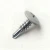 A 13mm x 4.2mm Painted Wafer Head Self Drilling Screws - BZP Steel with a RAL 7035 Light Grey powder coated coloured screw head.