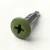 A 16mm x 4.2mm Painted Wafer Head Self Drilling Screws - BZP Steel with a RAL 6025 Fern Green powder coated coloured screw head.
