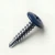 A 19mm x 4.2mm Painted Wafer Head Self drilling Screw - BZP Steel with a RAL 5013 Cobalt Blue powder coated coloured screw head.