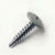A 19mm x 4.2mm Painted Wafer Head Self drilling Screws - BZP Steel with a RAL 7042 Traffic Grey powder coated coloured screw head.