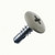 A 22mm x 4.8mm Painted Wafer Head Self drilling Screws - BZP Steel with a RAL 7032 Pebble Grey powder coated coloured screw head.