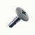 A 22mm x 4.8mm Painted Wafer Head Self drilling Screws - BZP Steel with a RAL 7038 Agate Grey powder coated coloured screw head.
