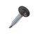 A 25mm x 4.2mm Painted Wafer Head Self drilling Screws - BZP Steel with a RAL 8019 Grey Brown powder coated coloured screw head.
