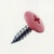 PanelPro 19mm x 4.2mm RAL 3017 Rose hoarding screw low profile wafer head for ACM and Dibond panels