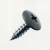 PanelPro 19mm hoarding screw wafer head in RAL 7016 Anthracite Grey for ACM Dibond and printed hoarding panels