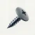 PanelPro hoarding screw 19mm x 4.2mm wafer head technical dimensions - RAL 7042 Traffic Grey