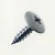 PanelPro hoarding screw 19mm x 4.2mm wafer head technical dimensions - RAL 7047 Telegrey