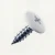 PanelPro hoarding screw 19mm x 4.2mm wafer head technical dimensions - RAL 9003 Signal White