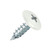 PanelPro hoarding screw 19mm x 4.2mm wafer head technical dimensions - RAL 9010 Pure White