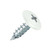 PanelPro hoarding screw 19mm x 4.2mm wafer head technical dimensions - RAL 9016 Traffic White