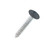 RAL 7016 Anthracite Grey - 25mm x 4.2mm Painted Flange Head Self Tapping Screws - BZP Steel featuring a powder coated head for durable colour matching.