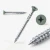 Various angles of the green grey stainless steel decking screws