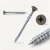 Various angles of the grey brown stainless steel decking screws