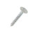 RAL 7035 Light Grey - 25mm x 4.2mm Painted Flange Head Self Tapping Screws - BZP Steel