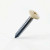 RAL 1015 Light ivory - 25mm x 4.2mm Painted Flange Head Self Tapping Screws - BZP Steel