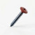 RAL 3009 Oxide Red - 25mm x 4.2mm Painted Flange Head Self Tapping Screws - BZP Steel