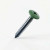 RAL 6025 Fern Green - 25mm x 4.2mm Painted Flange Head Self Tapping Screws - BZP Steel