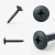 Different angles of the RAL 7016 Anthracite Grey - 32mm x 4.2mm Painted Flange Head Self Tapping Screws - BZP Steel