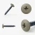 Different angles of the RAL 1019 Grey Beige - 32mm x 4.2mm Painted Flange Head Self Tapping Screws - BZP Steel