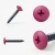 Different angles of the RAL 4010 Telemagenta - 32mm x 4.2mm Painted Flange Head Self Tapping Screws - BZP Steel
