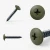 Different angles of the RAL 6003 Olive Green - 32mm x 4.2mm Painted Flange Head Self Tapping Screws - BZP Steel