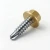 RAL 1036 Pearl Gold - 13mm x 4.2mm Coloured Hex Head Self Drilling Tek Bolts - BZP