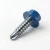 RAL 5023 Distant Blue - 13mm x 4.2mm Coloured Hex Head Self Drilling Tek Bolts - BZP