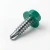 RAL 6016 Turquoise Green - 13mm x 4.2mm Coloured Hex Head Self Drilling Tek Bolts - BZP
