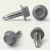 Different angles of the RAL 7042 Traffic Grey - 13mm x 4.2mm Coloured Hex Head Self Drilling Tek Bolts - BZP